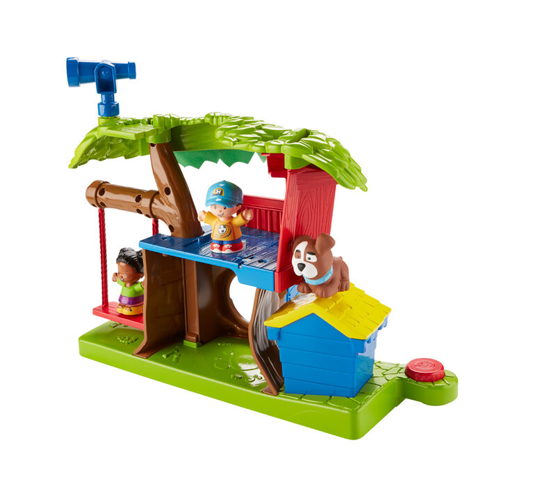 Fisher-Price Little People Swing /& Share Treehouse French Edition